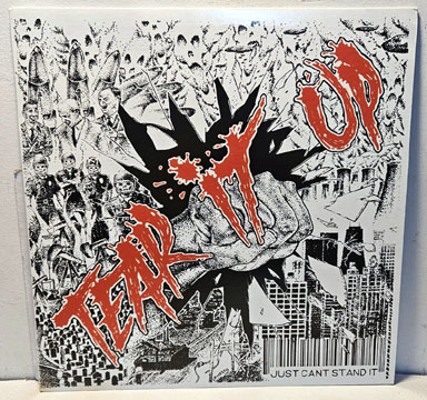 TEAR IT UP "Just Can't Stand It" LP (Deranged) Used Copy